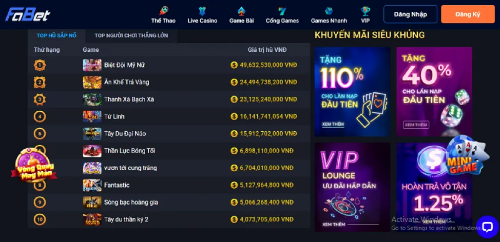 Cá cược thể thao bi88 win